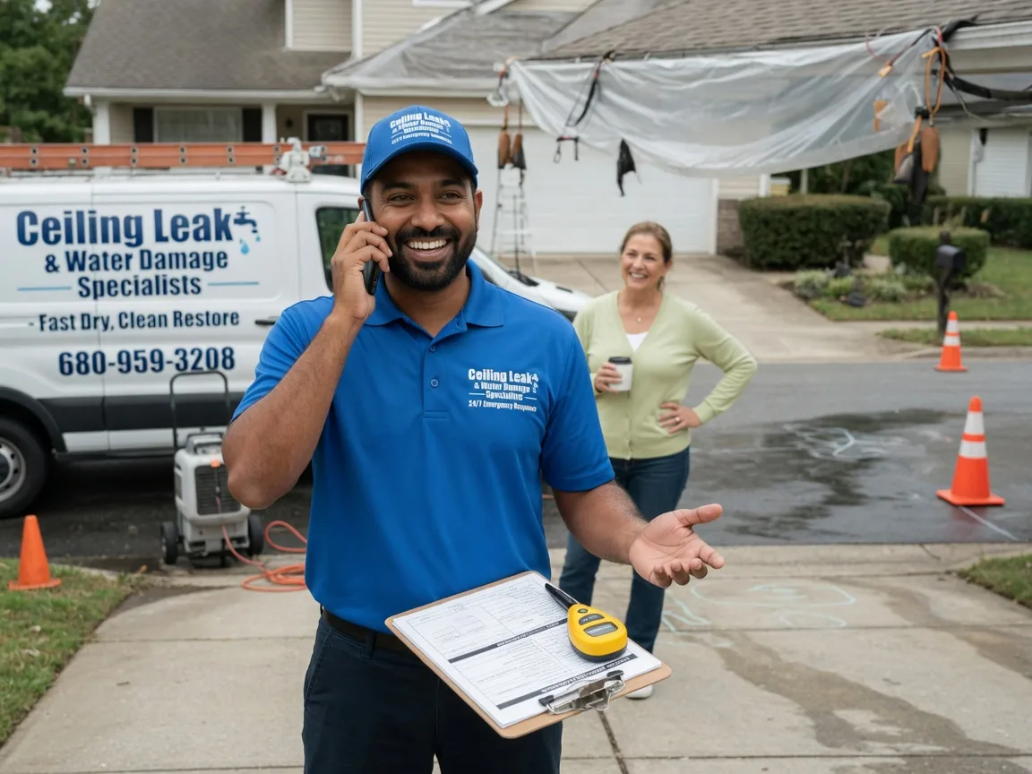 Ceiling Leak Cleanup Tabor, SD FAQs